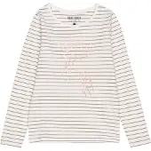 Blue Seven -Kids girls knitted T-shirt-Nougart Y/D orig-White