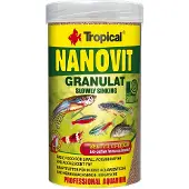 Tropical Nanovit Granulaat - 250ml - Aquarium visvoer - Fijn Granulaat