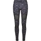 Urban Classics Leggings zwart / wit