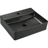 Best design Wastafel flaago rechthoek 50 cm mat zwart
