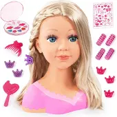 Bayer Bust Charlene Peinado And Makeup Super Blonde Model Roze Kinderen
