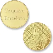 Mi Moneda Del Mundo - Barcelona gold Del Mundo - Barcelona gold munt