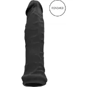 Realrock Penis Extender Sleeve Zwart- 16 cm