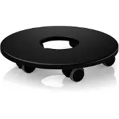 Lechuza Plantenbak Plantenroller Classico en Quadro 43 zwart
