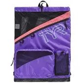 Tyr Elite Team Mesh Rugzak 40L Paars / Roze