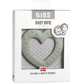 BIBS Baby bitie heart sage