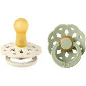 BIBS Boheme 2 Sage/Ivory | 2 stuks