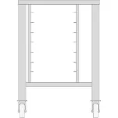 Maxima Table with Wheels for Steamer 5X 2/3 GN