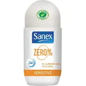 Sanex Roll-on 0% Sensitive - 50 ml