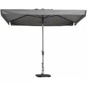 Madison Stokparasol Delos 300 x 200 cm light grey zonwering