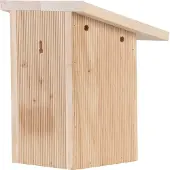 Esschert Design Vogelhuisje Nestkast Pimpelmees in Giftbox- Nestkastje - - Houtkleur - NK93