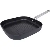 Arcos Samoa serie grillpan met antiaanbaklaag, 28 x 28 cm, gemaakt van gesmeed aluminium.