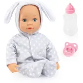 Bayer - Interactieve pop Anna First Words Baby 38 cm met geluid, fles en speen