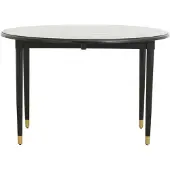 Nordal A/S AHR ronde tafel, opklapbaar - zwart hout