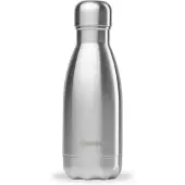 Qwetch Vaatisolerende inox geborsteld fles Originals | Maat 260 ml