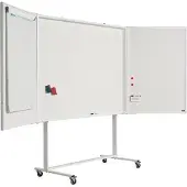 Smit Visual Kabinetkast, emailstaal matwit/wit, wit profiel