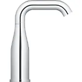 GROHE Essence Wastafelkraan Opbouw - uitloop 11.4cm - M-size - met gladde body - inclusief push-open waste - chroom 24181001