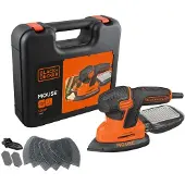 Black & Decker Schuurmachine Mouse in koffer - KA2500K-QS