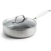 Greenpan Geneva hapjespan 24cm