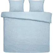 Damai Dekbedovertrek Ebba Soft Blue Bio Katoen-240 x 200 / 220 cm | Lits-Jumeaux