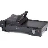 Ariete 1916/10 MultiGrill 3-in-1 tafelgrill met gladde en geribbelde plaat - contactgrill - barbecue - 2400 Watt