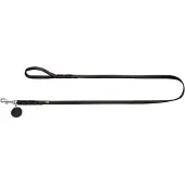 Hunter Looplijn Solid Education Zwart - Hondenriem - 150 x 1.1 cm