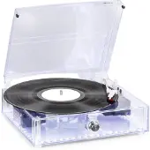 Auna ClearTech platenspeler 33/45/78 toeren Bluetooth-stereoluidsprekers