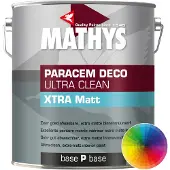 Mathys Paracem Deco Ultra Clean Xtra Mat - Op Kleur Gemengd - 10L
