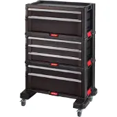 Keter 238557 Module Ladenkast 7 Lades - Zwart
