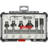 Bosch Accesorios 2607017469 8 Mm Freeskop 6 Stukken