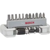 Bosch Sets Prof (11-delige set schroefbit inclusief bithouder PH1-PH2-PH3/ PZ1-PZ2-PZ3/ T10-T15-T20-T25-T30, 25 mm) - 2607017578