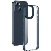 Baseus Apple iPhone 13 Back Cover TPU Hoesje Transparant Blauw