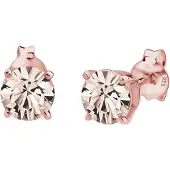 Elli Oorbellen rose-goud / transparant
