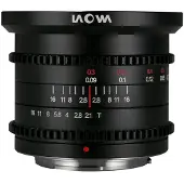 Laowa 6mm T2.1 Zero-D Cine MFT-mount objectief