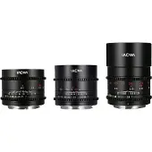 Laowa MFT Cine Prime 3-Lens Bundel (10mm / 17mm / 50mm)