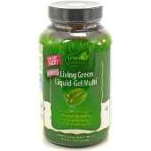 Irwin naturals Supplementen - Womens Living Green Liquid-Gel 120 stuks