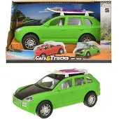 Toi-Toys Speelgoed Auto met Surfboard - Groen