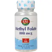 Kal Methyl Folate 800mcg Vitamins Tabletten 90 Eenheden