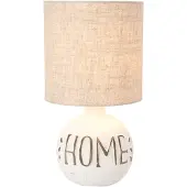 TRIO Lampenkap tafellamp Esna Home 16cm grijs