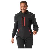 Rekurv E-21.01 Dames Textieljas Zwart/Rood 34 Dames