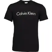 Calvin Klein Comfort Cotton T-shirt, crew neck shirt O-hals, zwart | XL