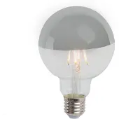 Calex Led lamp E27 | Globe | (3.5W, 250lm, 2300K, Dimbaar, Kopspiegel)