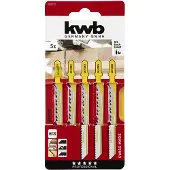 Kwb Decoupeerzaagbladen - Middel Hout 6202-25