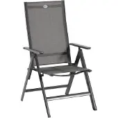 Hartman Tuinstoel Hartman Aruba Recliner Alu Grijs