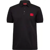 HUGO Shirt 'Dereso' rood / zwart
