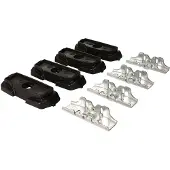 Thule Kit 187005 Fixpoint 4-pack montagekit voor dakdragersysteem zwart