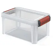 PaperFlow Opbergbox Clip 'n Store 5 l transparant