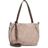 Emily & Noah Shopper 'Elke' taupe / beige gemêleerd / donkerbruin