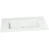 Storke Mata enkele wastafel matte Solid Surface 80 x 40 cm