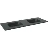 Balmani Tablo Arcato dubbele wastafel verzoete graniet 150 x 55 cm